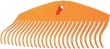 Detail produktu Hrábě na listí velké 135010 Fiskars